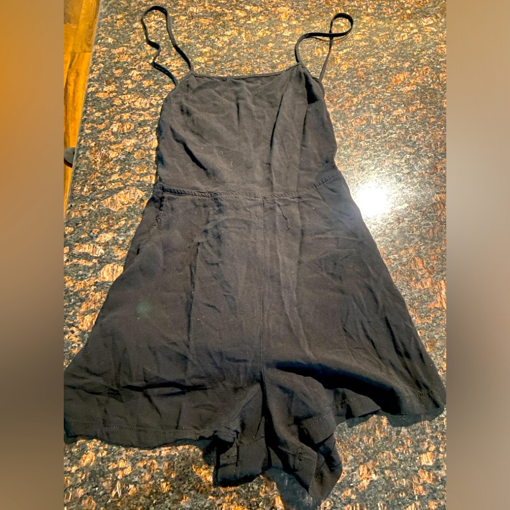 American Apparel black romper